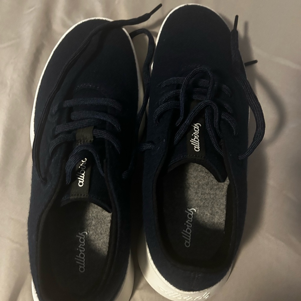 AllBirds Wool joggers Women’s size 10 Dark Navy - Picture 4 of 5